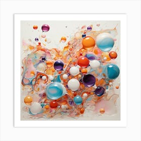 Bubbles 18 Art Print