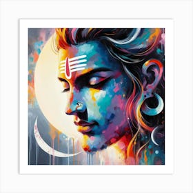 Lord Shiva 3 Art Print