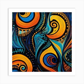 Abstract Painting 41 Art Print