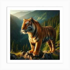 Tiger 9 Art Print