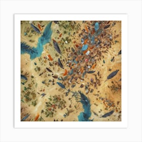 Map Of The World Art Print