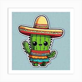 Mexican Cactus 8 Art Print