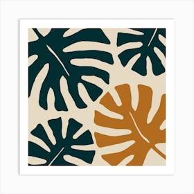 Tropical Leaves 8 Art Print