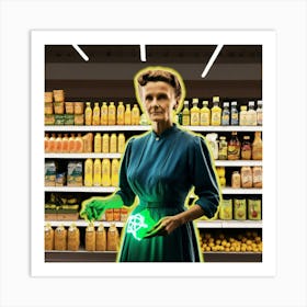 Grocery Shop With Madam Marie #7 Art Print