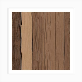 Wood Planks 21 Art Print