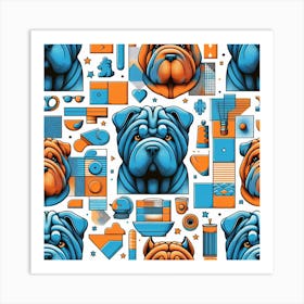 Shar-Pei 11 Art Print