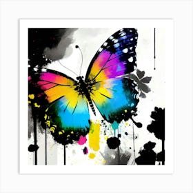 Colorful Butterfly 86 Art Print