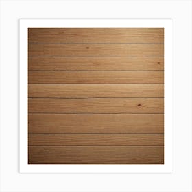 Wood Plank Background 7 Art Print