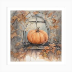 Fairytale Pumpkin Art Print