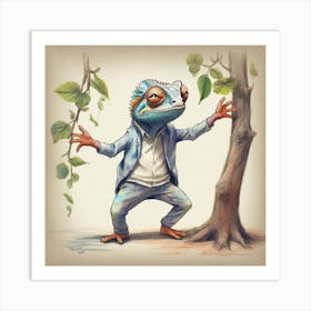 Lizard 19 Art Print