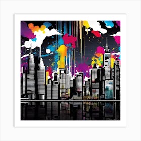 Cityscape 7 Art Print