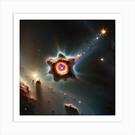 Nebula Art Print