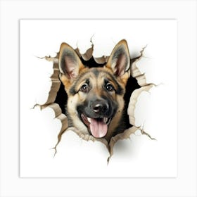 German Shepherd Dog 2 Art Print