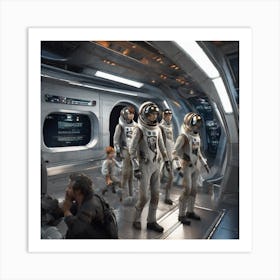 Space Station 111 Art Print