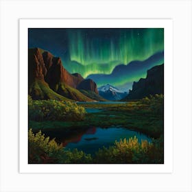 Aurora Borealis 3 Art Print