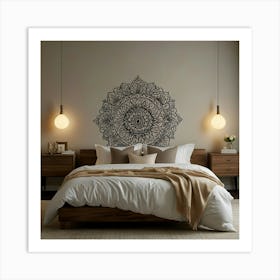 Mandala Wall Decal Art Print