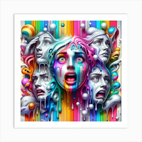 Psychedelic Art Art Print