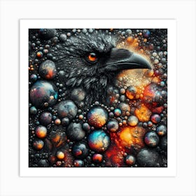 Dark Crow Art Print