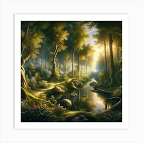 Forest 15 Art Print