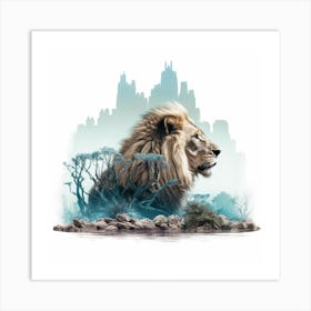 Lion King Art Print