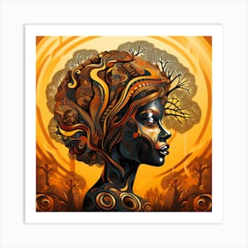 Afrofuturism 92 Art Print