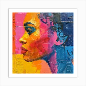 Portrait Of A Woman 23 Art Print