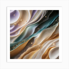 Galactic Opulence Art Print