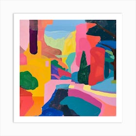 Abstract Park Collection Ueno Park Tokyo 1 Art Print