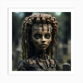 Creepy Doll 1 Art Print