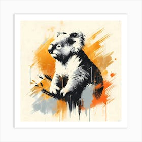 Wild Animal Illustration 12 Art Print