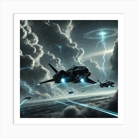 Cyclone Class Scout Ships Art Print