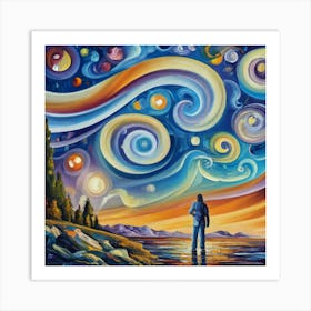 Starry Night 1 Art Print