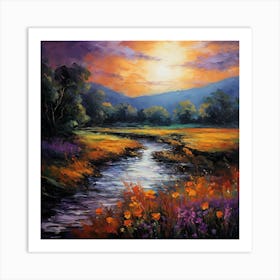 Euphoria: Brushwork Harmony Art Print