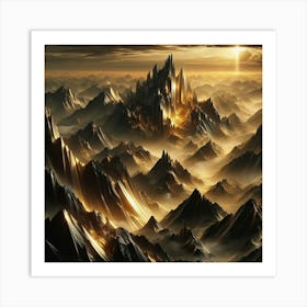 Mountain Landscape 48 Art Print