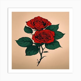Roses 1 Art Print