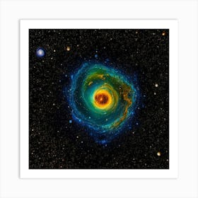 Black Hole Art Print