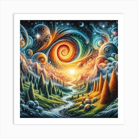 Dreamscape 14 Art Print