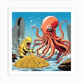 Octopus 83 Art Print