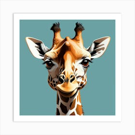 Giraffe 3 Art Print