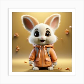 Cute Bunny 14 Art Print