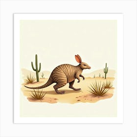 Armadillo 1 Art Print