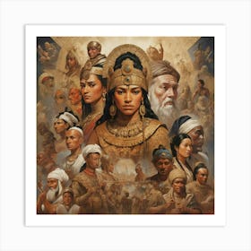 Egypt Art print paintings 1 Art Print