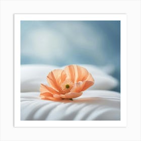 Flower On A Bed 2 Art Print