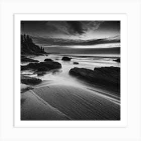 Rocky Shore 3 Art Print