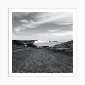 Seven Sisters Cliffs Art Print