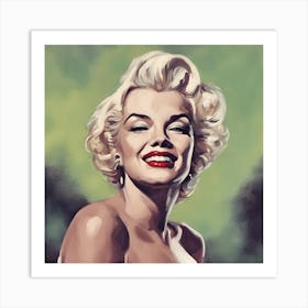 Marilyn Monroe Art Print