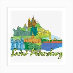 Saint Petersburg Art Print