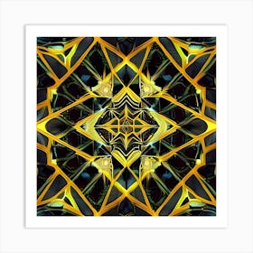 Abstract Fractal 2 Art Print