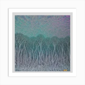 Dry branches Art Print