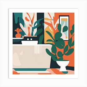 Matisse Botanical Abstraction Poster (3) Art Print